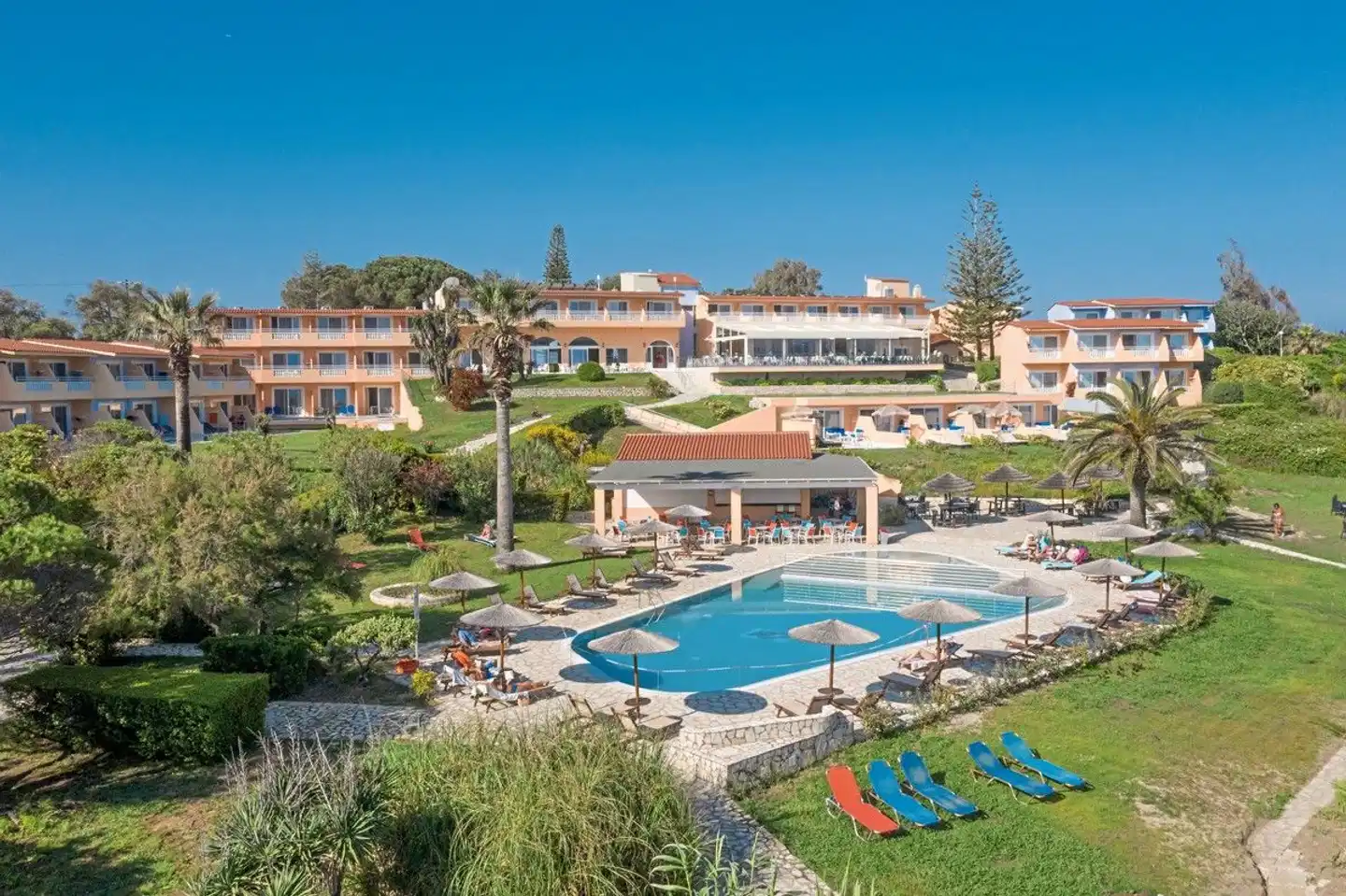 Ibiscus Hotel Corfu Pool