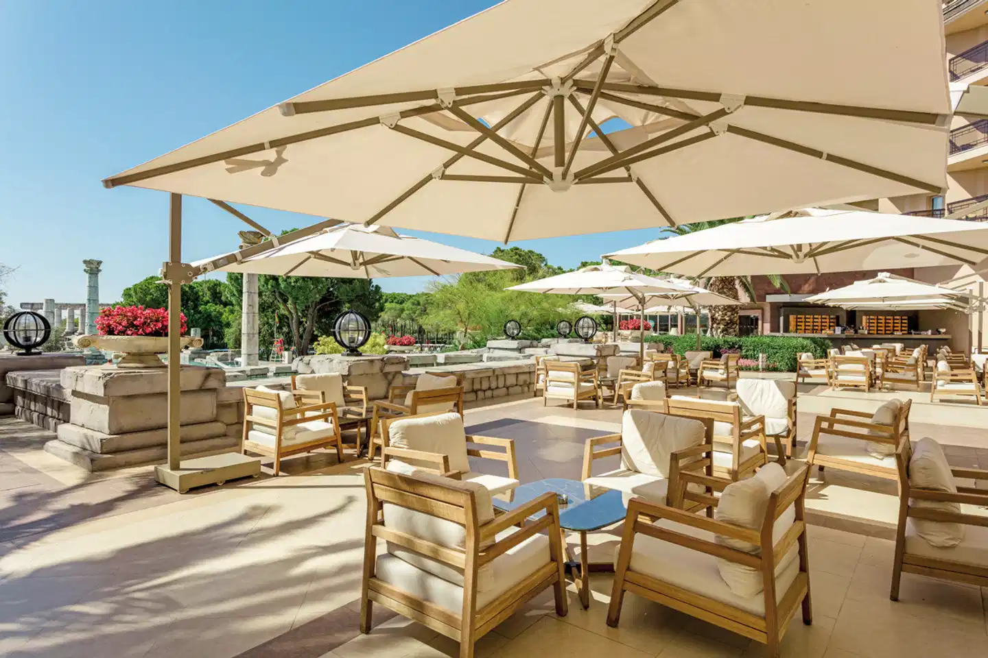 Xanadu Resort Hotel Terrasse