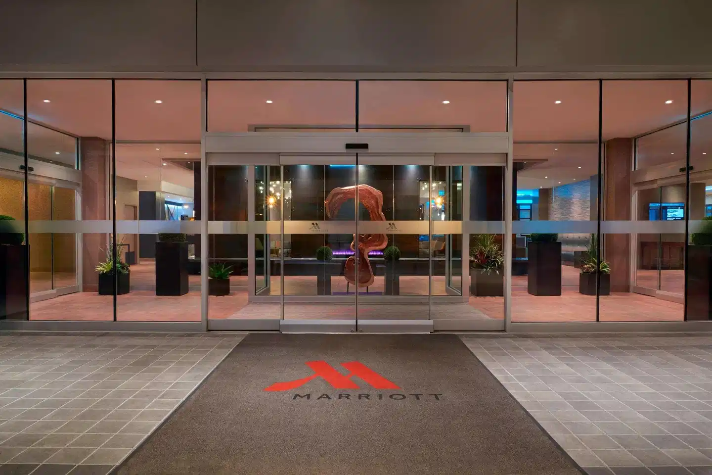Toronto Airport Marriott Hotel Lobby
