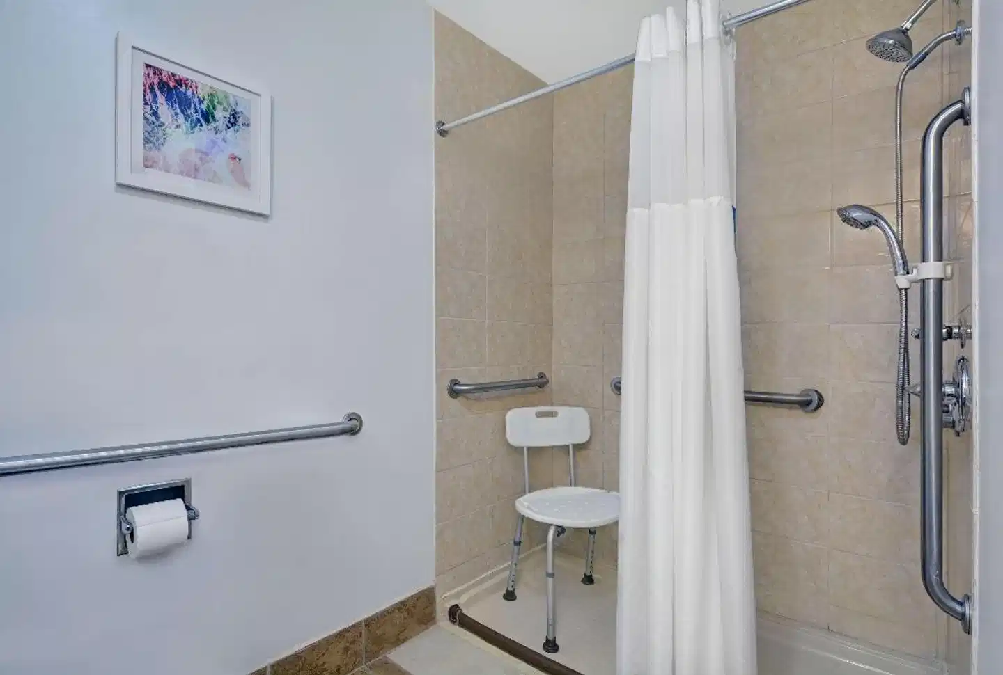 Hampton Inn Panama City Beach Badezimmer