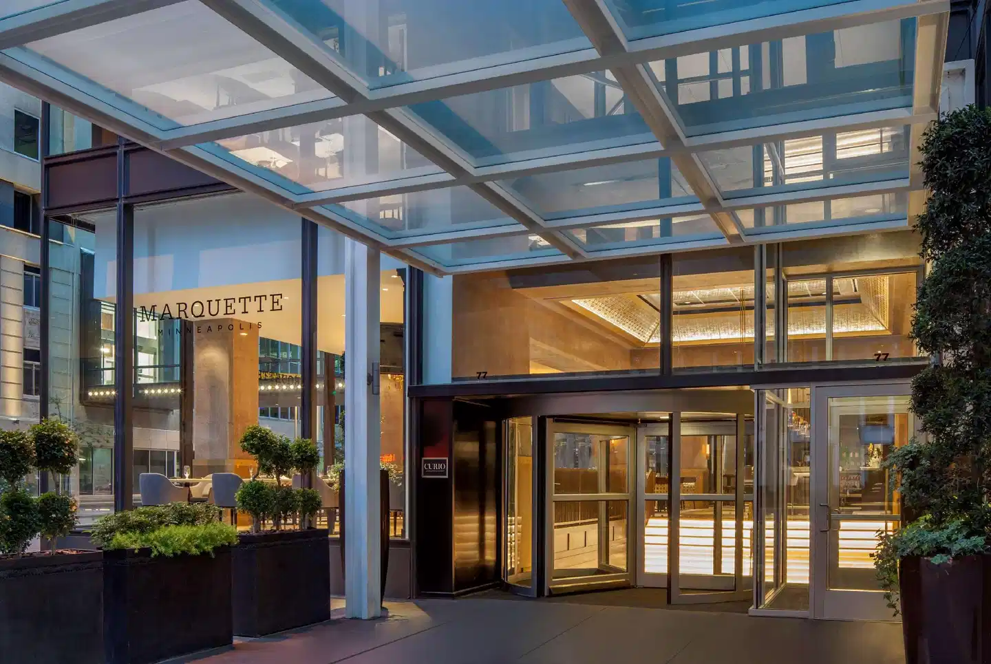 The Marquette Hotel Aussenansicht
