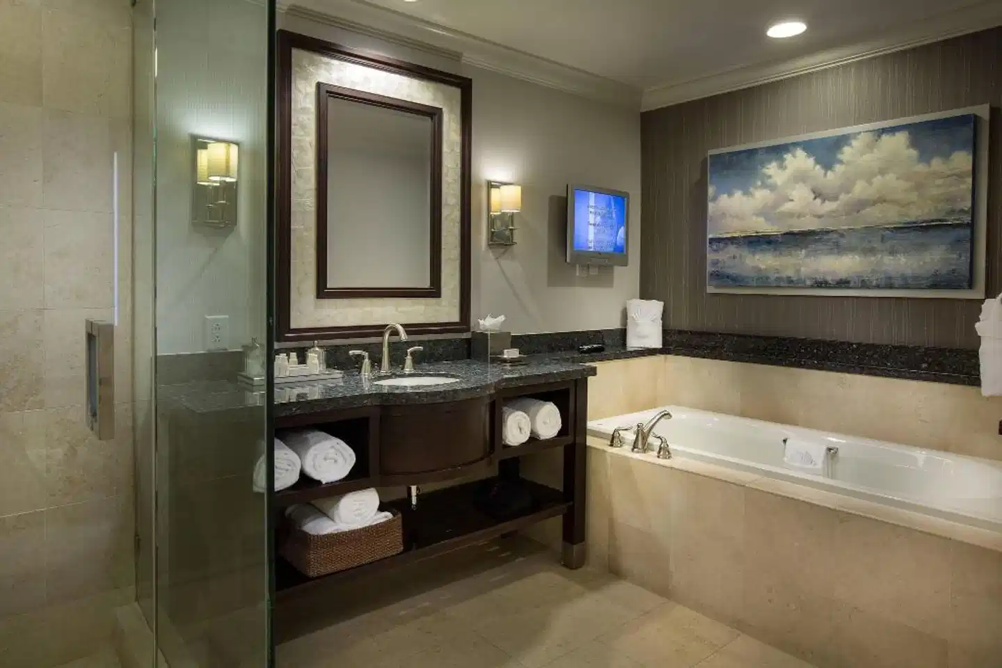 Courtyard by Marriott Oceanside Fort Lauderdale Beach Badezimmer