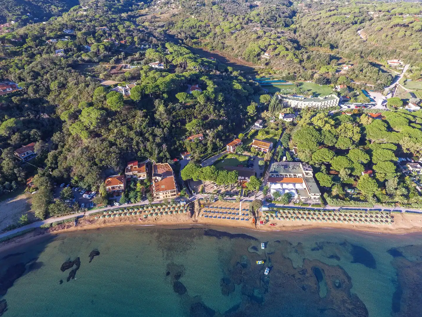 Ferienanlage Le Acacie Landschaft