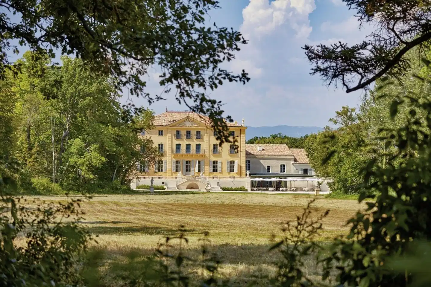Château de Fonscolombe Aussenansicht