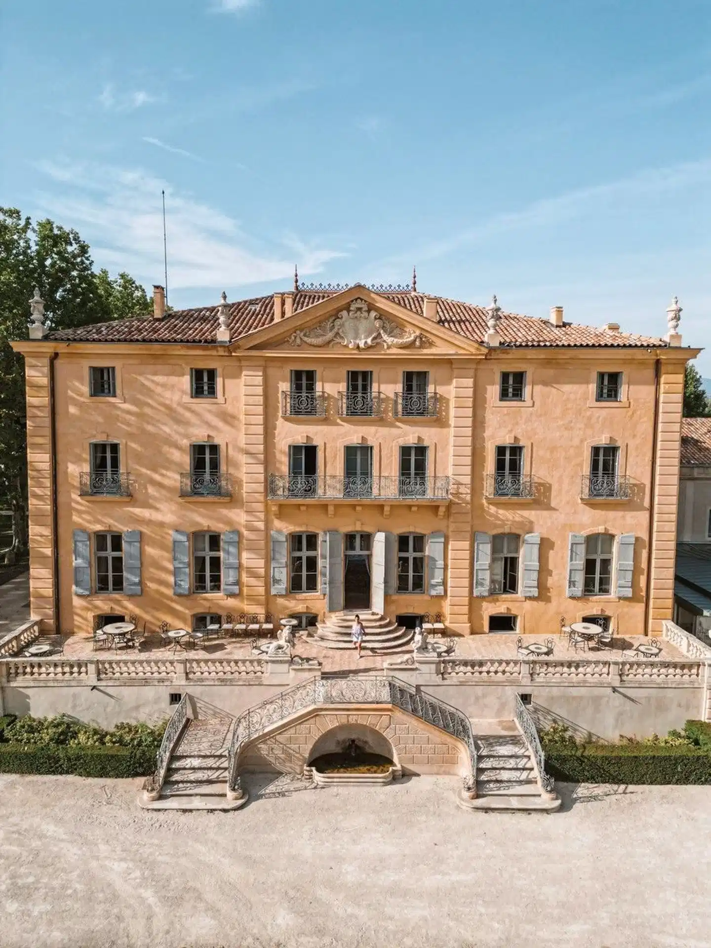 Château de Fonscolombe Aussenansicht