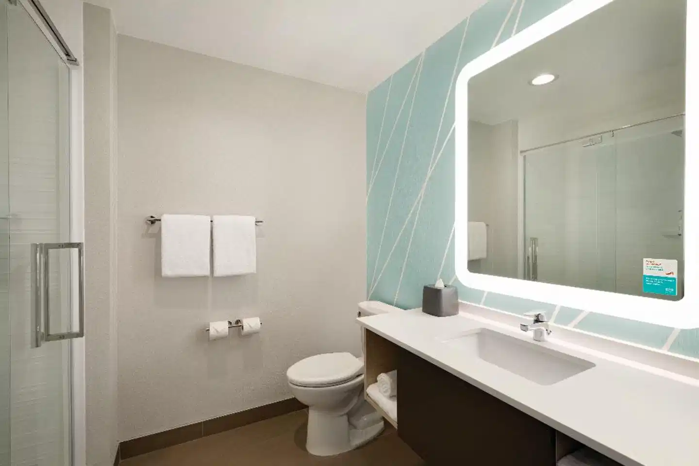 avid hotel Traverse City Badezimmer