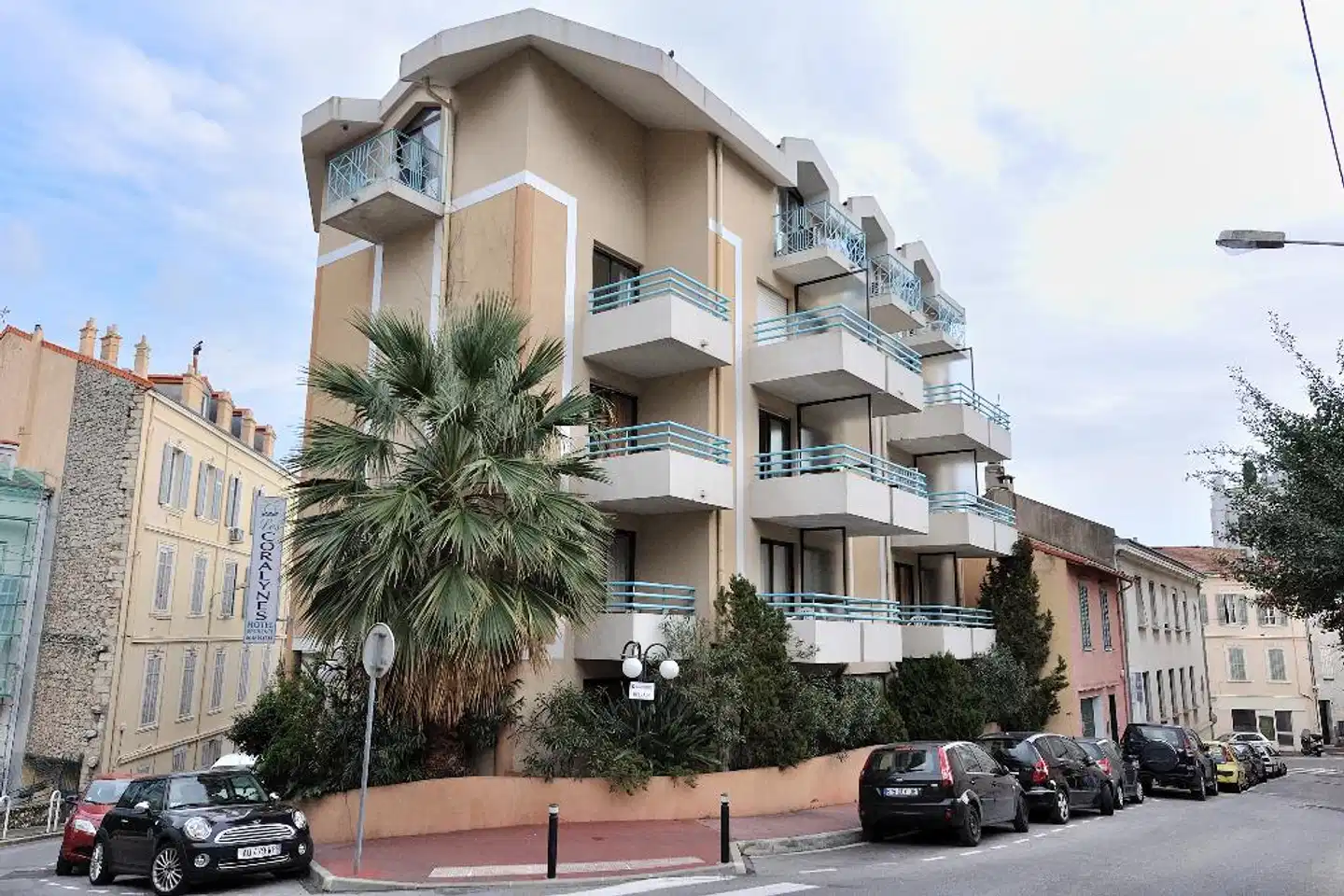 Residhotel Les Coralynes Aussenansicht