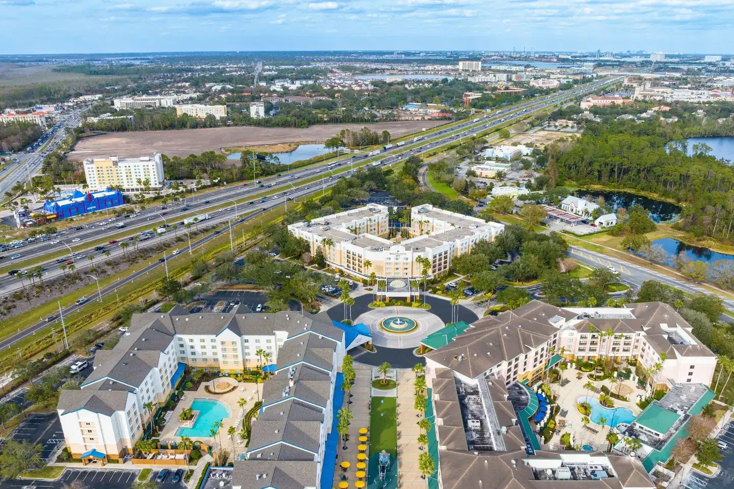 Springh. S.Lake Buena Vista Marriott Vill. Aussenansicht
