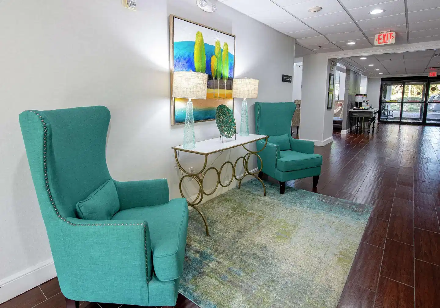 Hampton Inn & Suites Lafayette Lobby