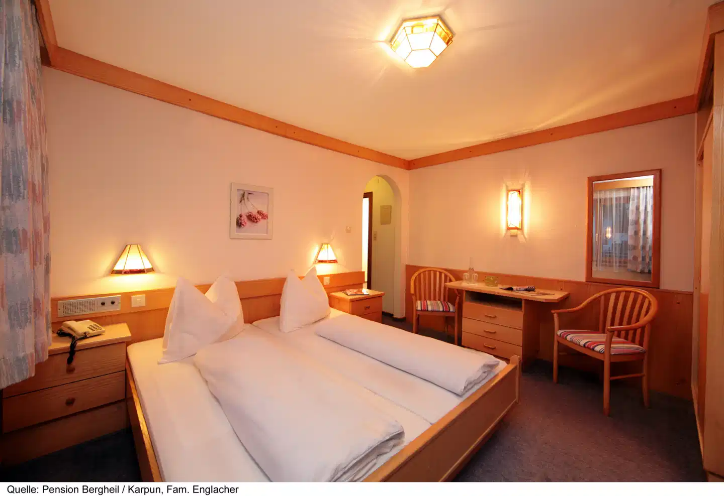 Pension Bergheil Wohnbeispiel