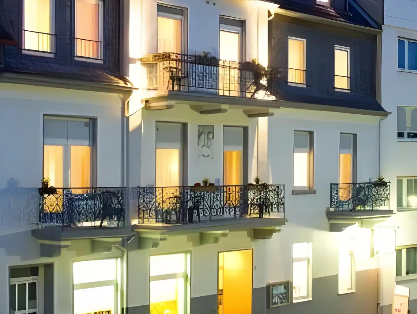 Krölls Aparthotel Aussenansicht