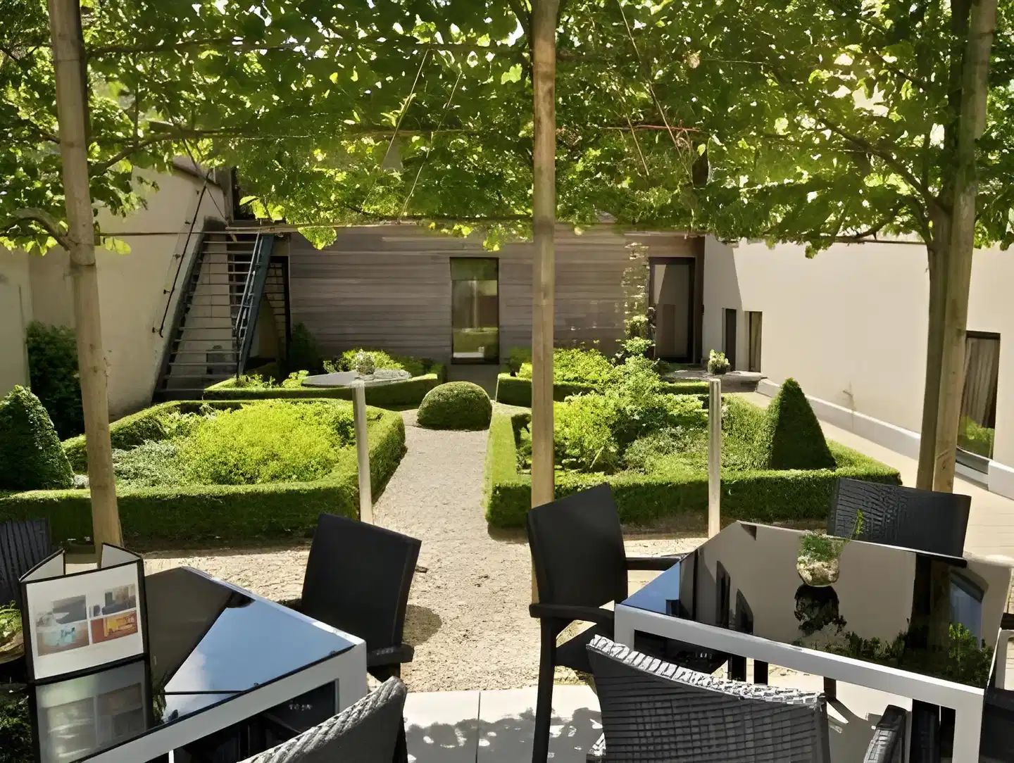 Flanders Hotel - Hampshire Classic Terrasse