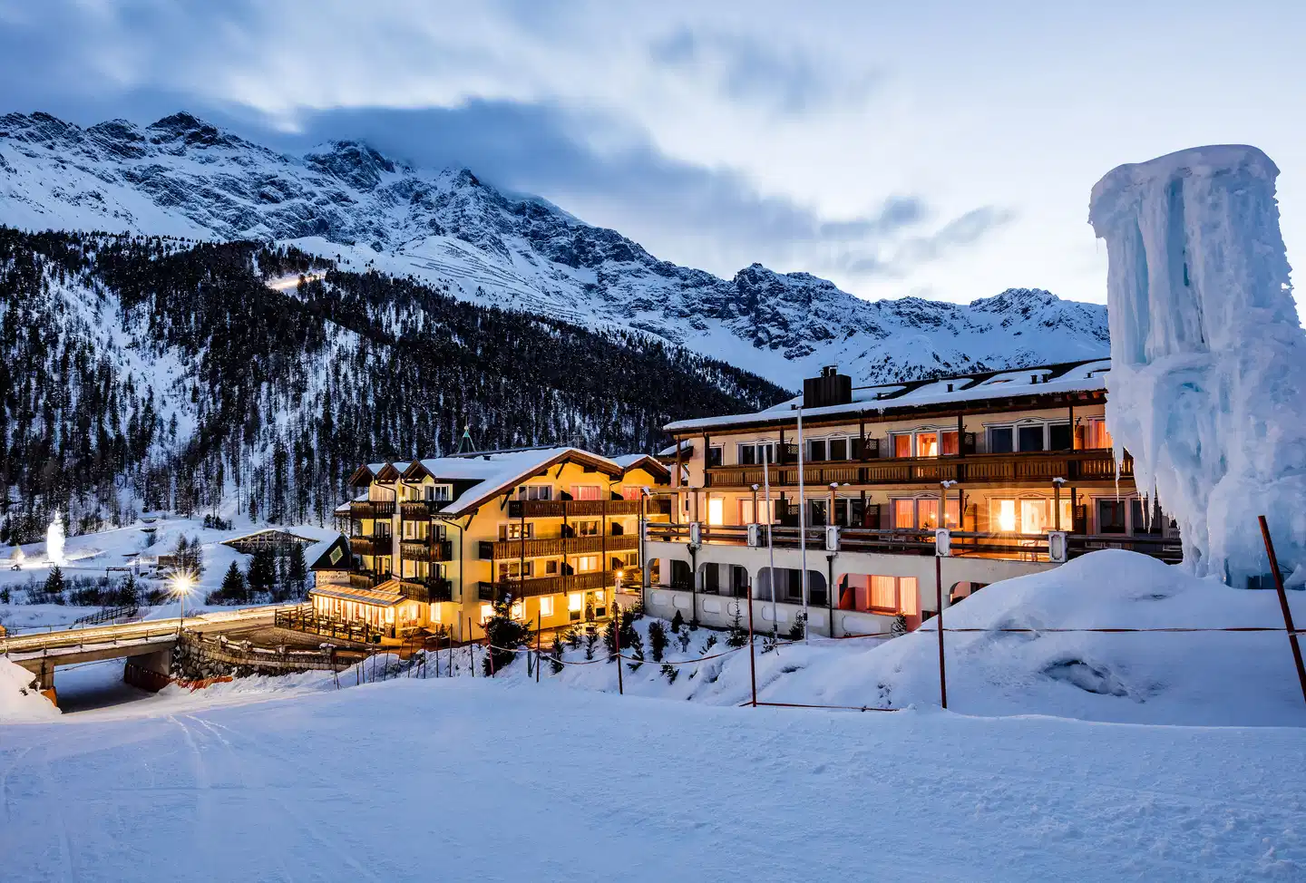 Paradies Pure Mountain Resort Aussenansicht