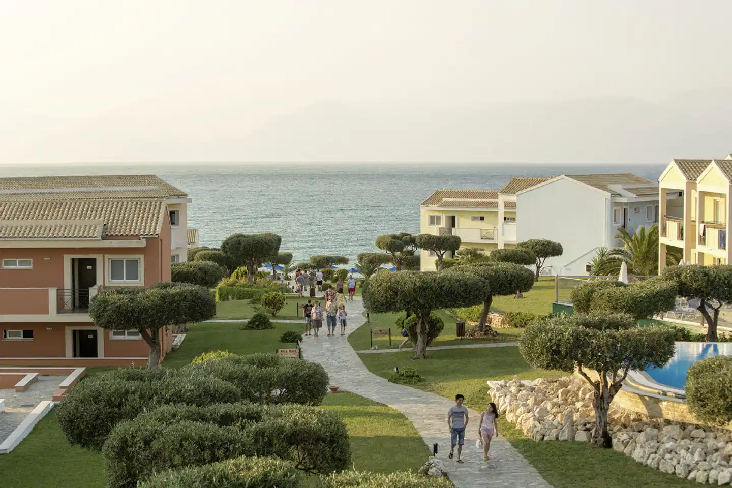 Mareblue Beach Corfu Resort GARDEN