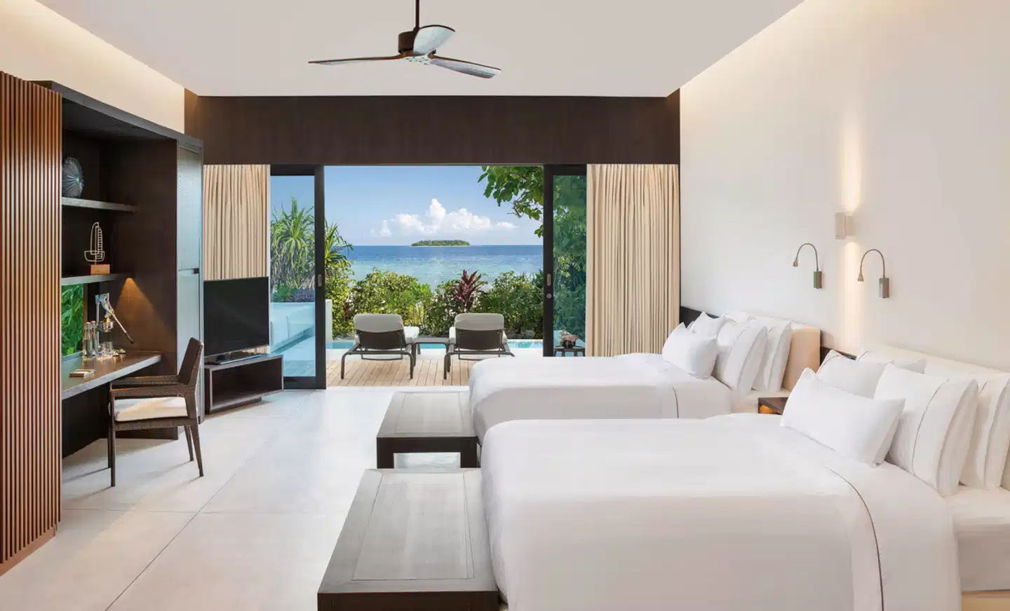 The Westin Maldives Miriandhoo Resort Wohnbeispiel