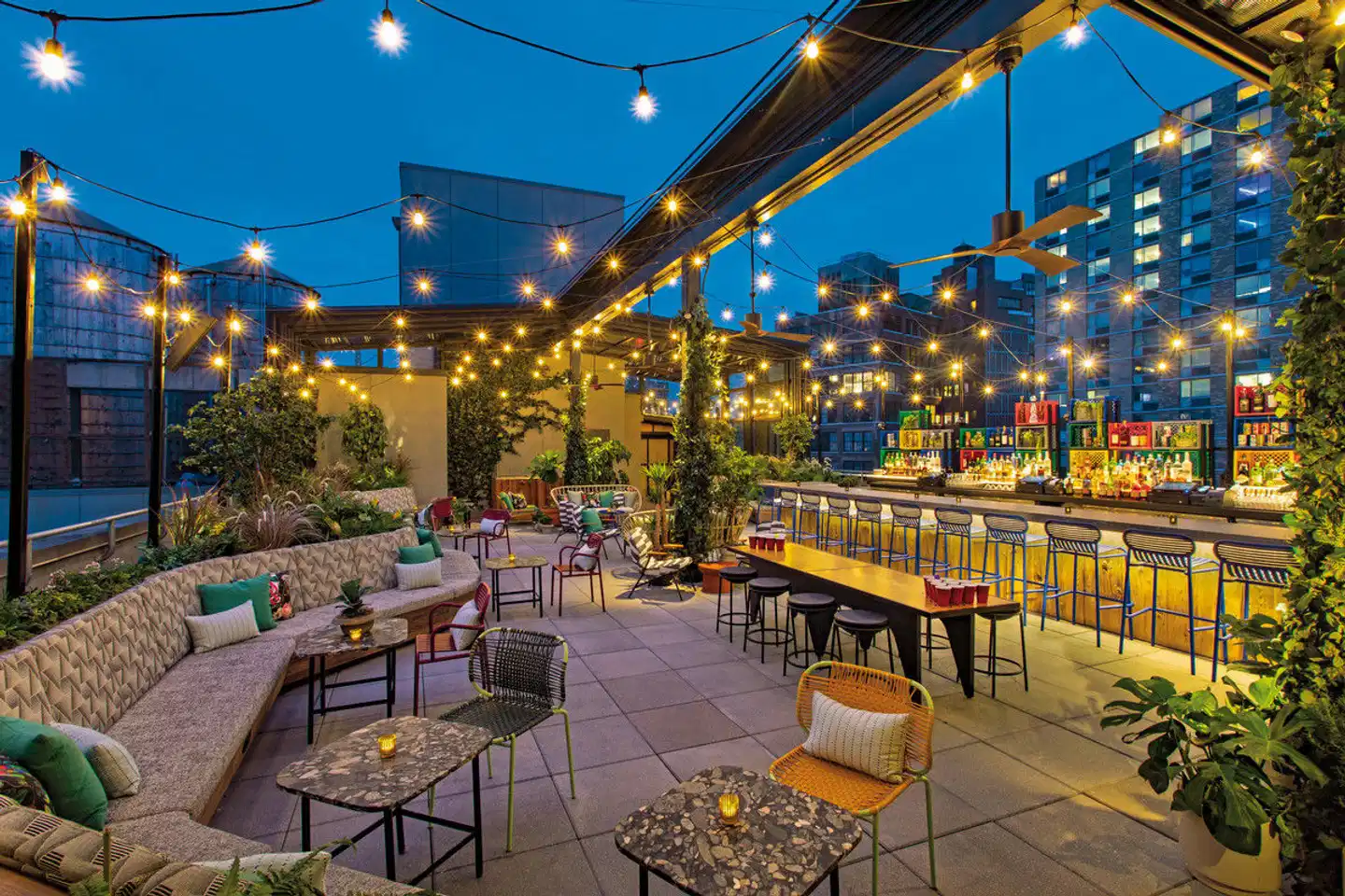 Moxy NYC East Village Terrasse