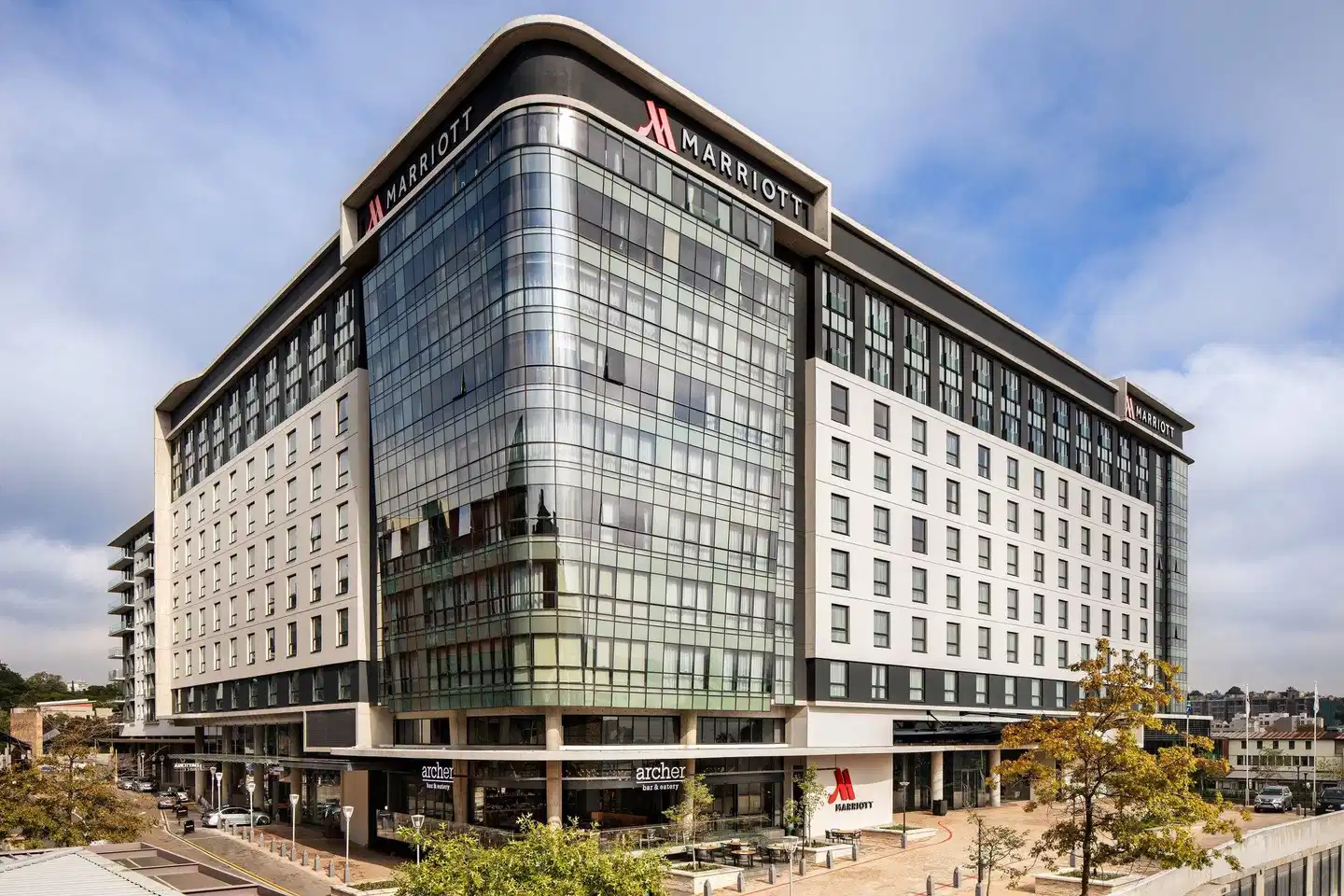 Johannesburg Marriott Hotel Melrose Arch Aussenansicht