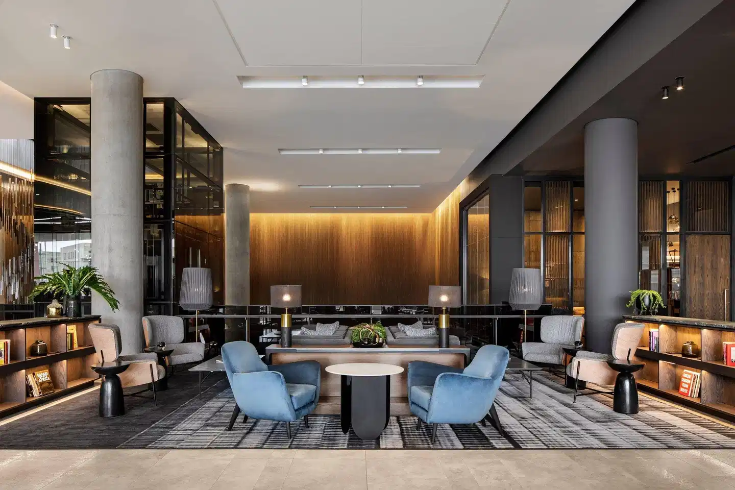 Johannesburg Marriott Hotel Melrose Arch Lobby