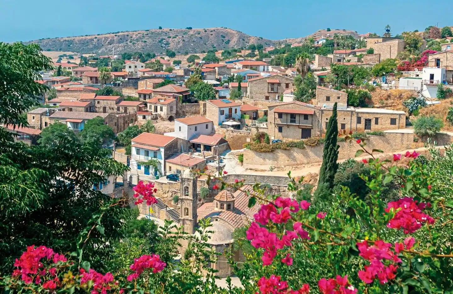 Cyprus Villages Traditional Houses Aussenansicht