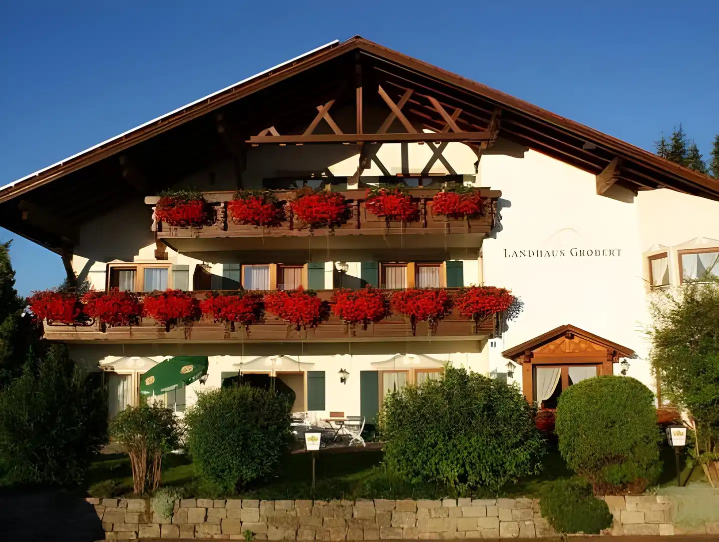 Landhaus Grobert in Seeg Aussenansicht