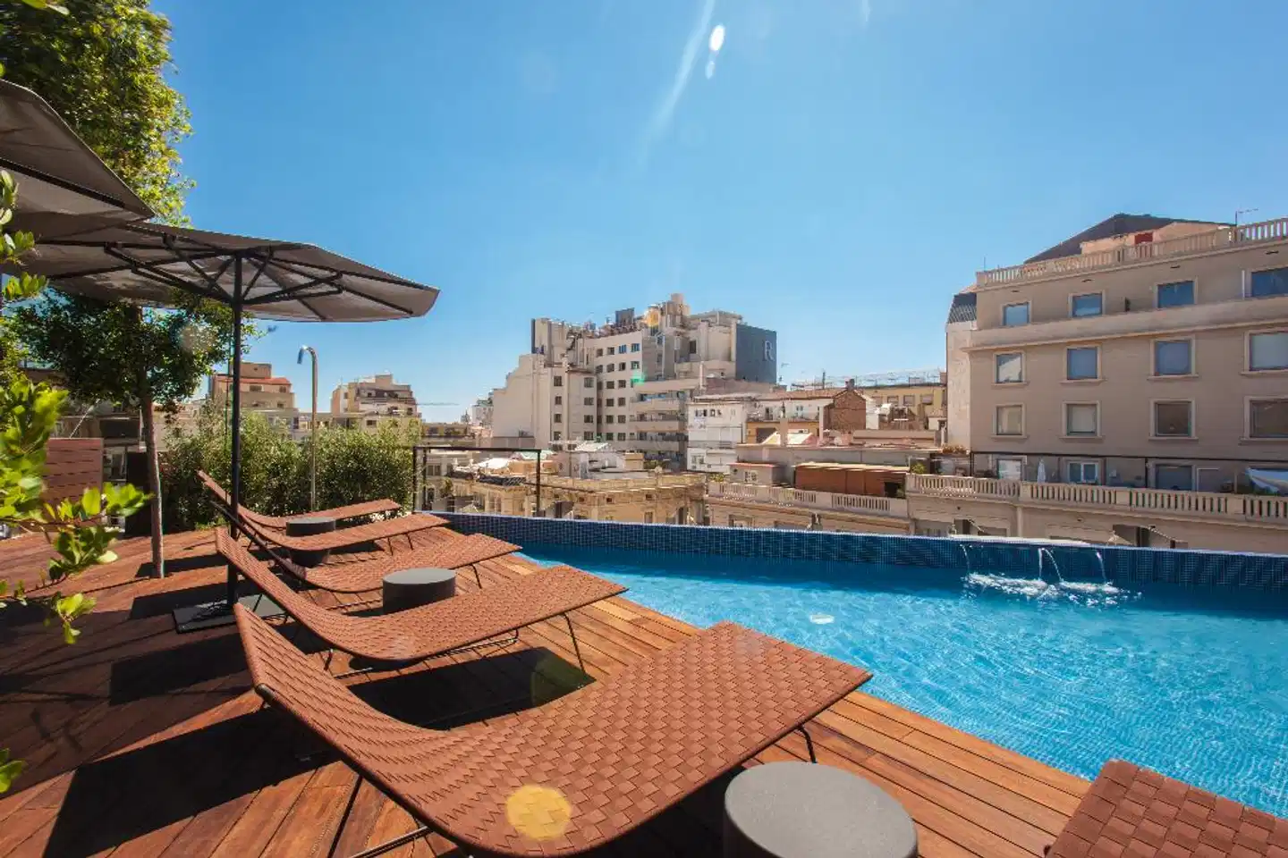 Ocean Drive Barcelona Terrasse