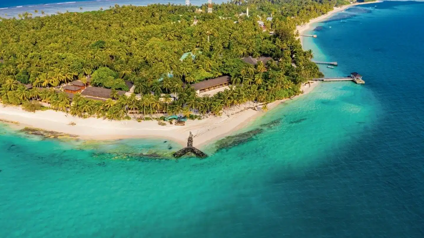 Fiyavalhu Maldives Landschaft