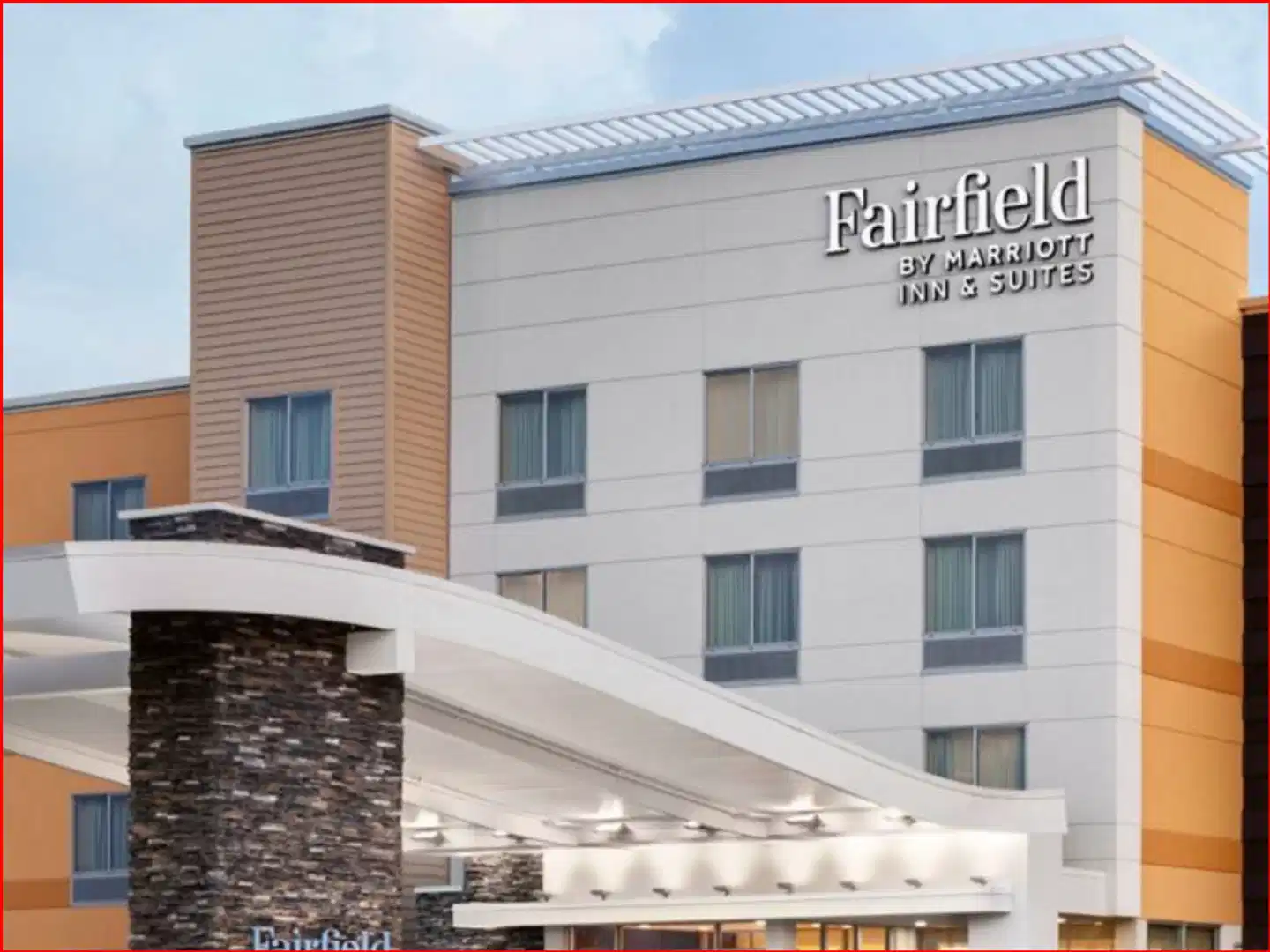 Fairfield Inn & Suites Manchester Aussenansicht
