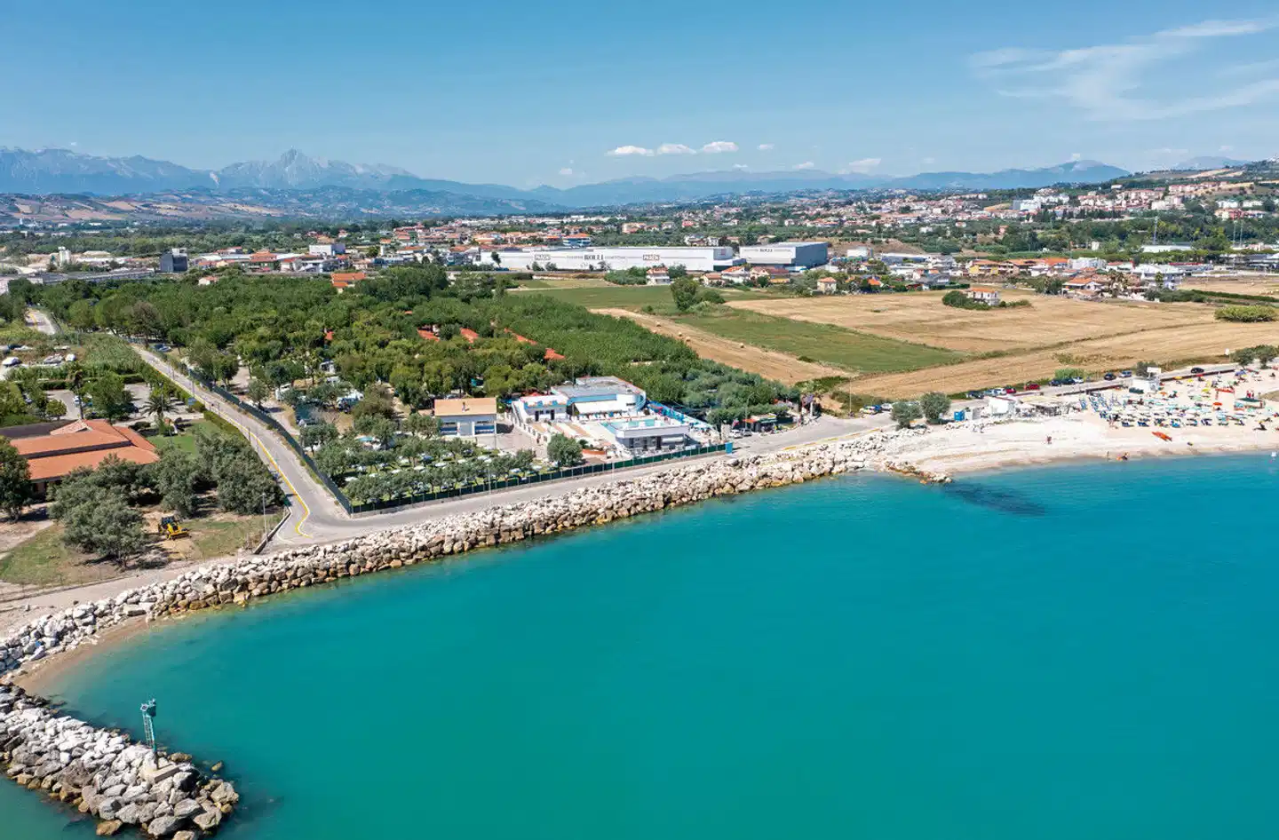 Roseto degli Abruzzi Easy Camping Village Landschaft