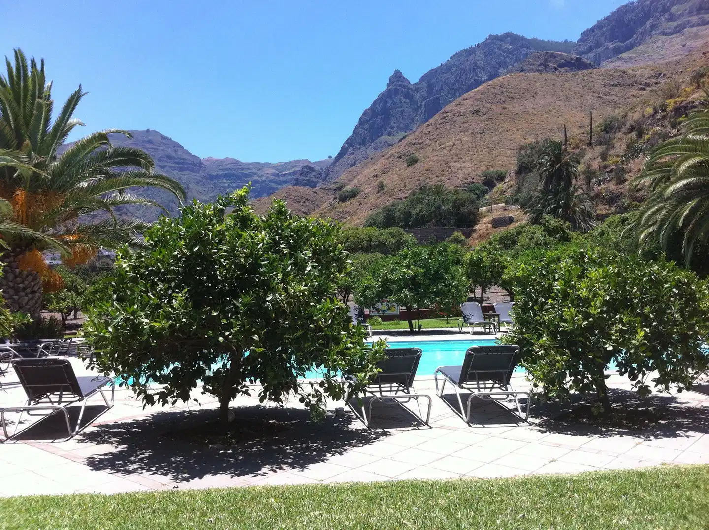 Finca Las Longueras Garten