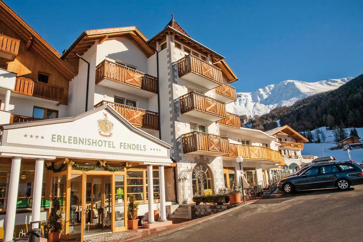 Erlebnishotel Family Resort Fendels Aussenansicht