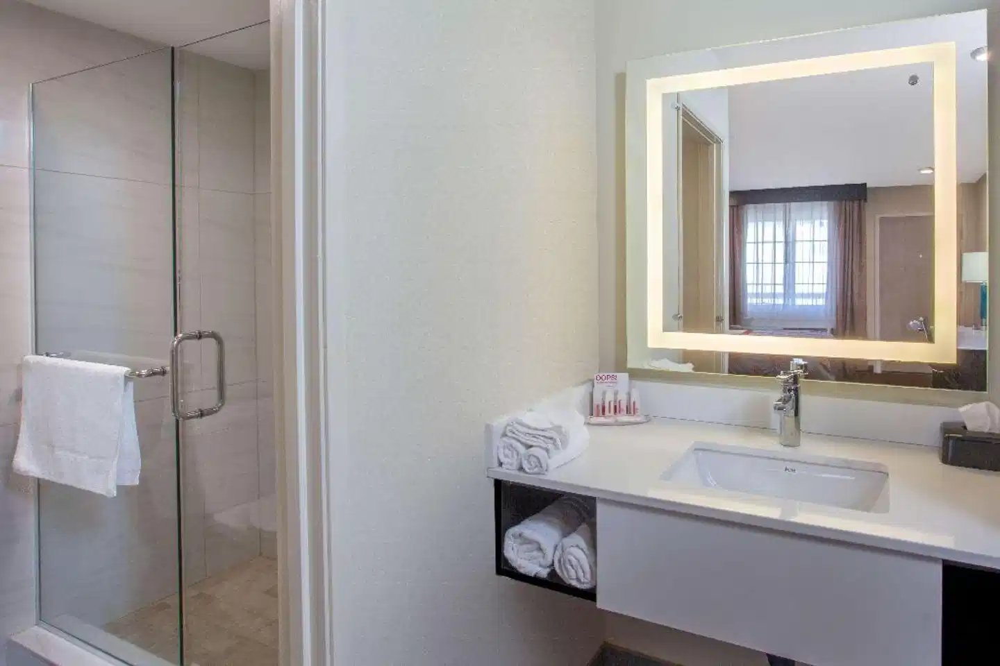 Ramada by Wyndham Culver City Badezimmer