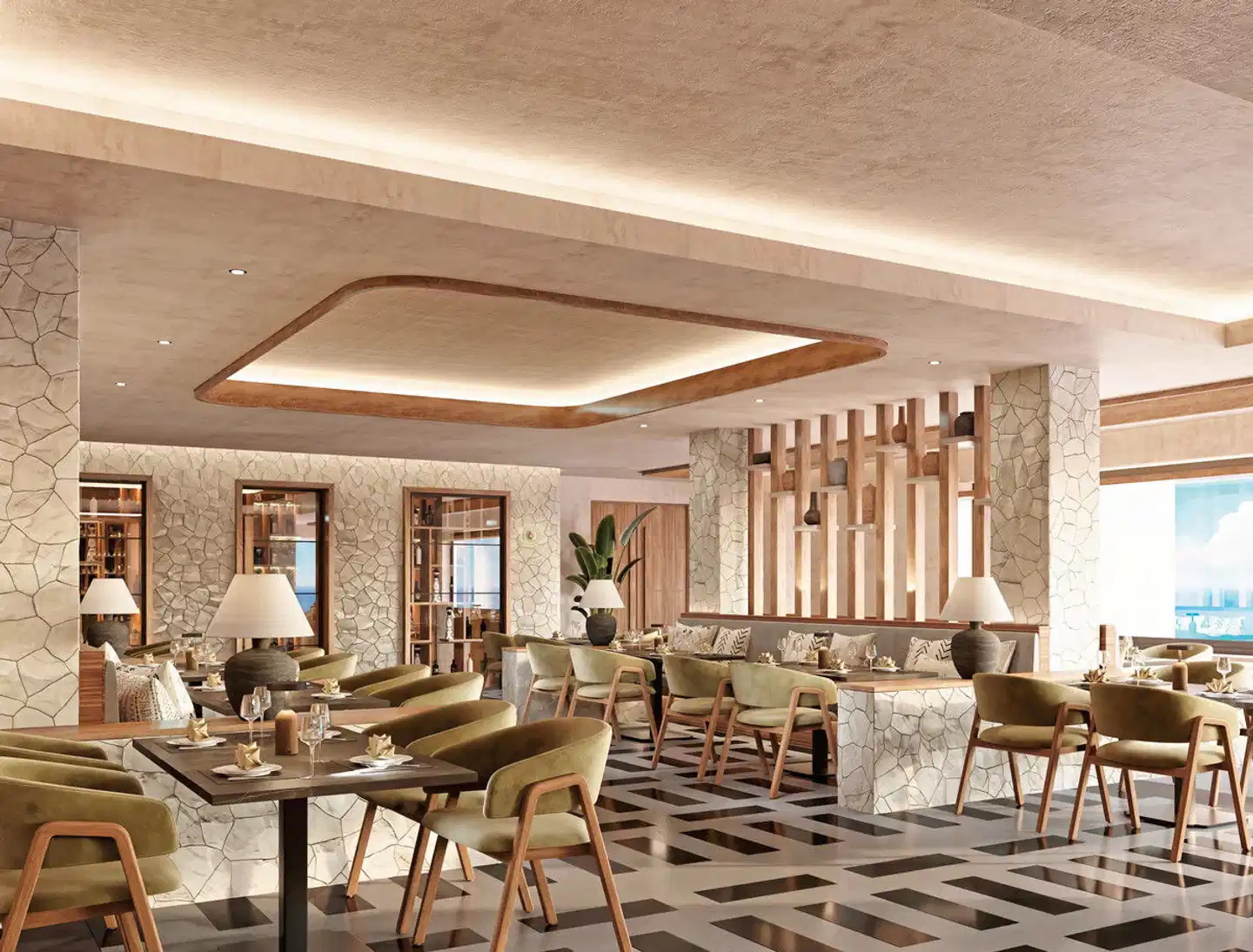 Secrets Mirabel Cancun Resort & Spa Lobby