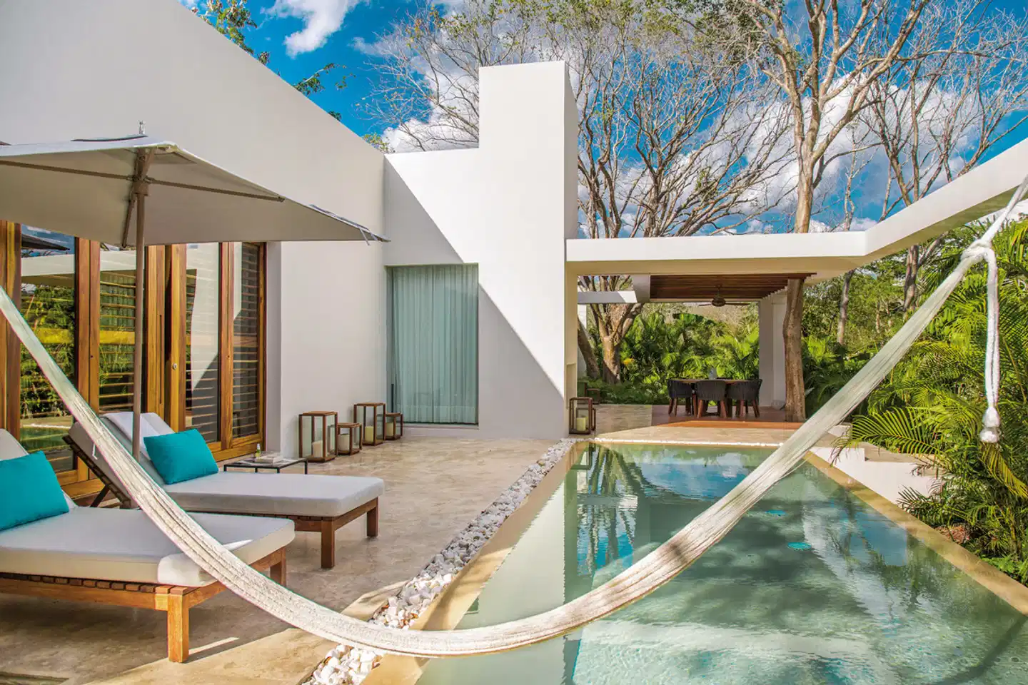Chablé Yucatan Hallenbad