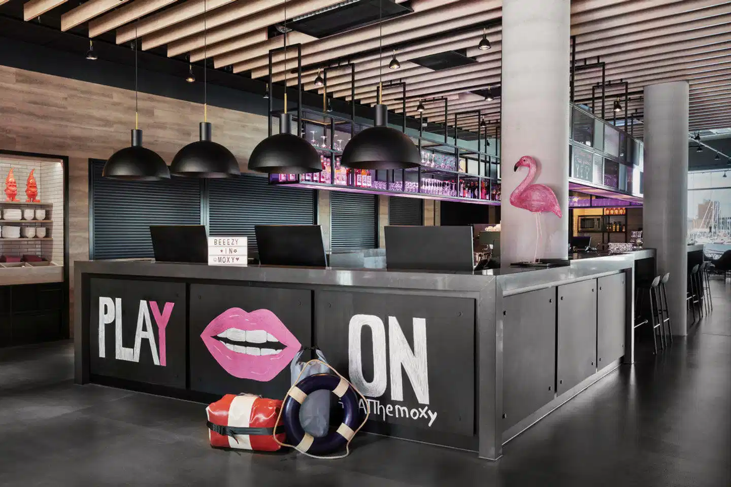 MOXY Bergen Lobby
