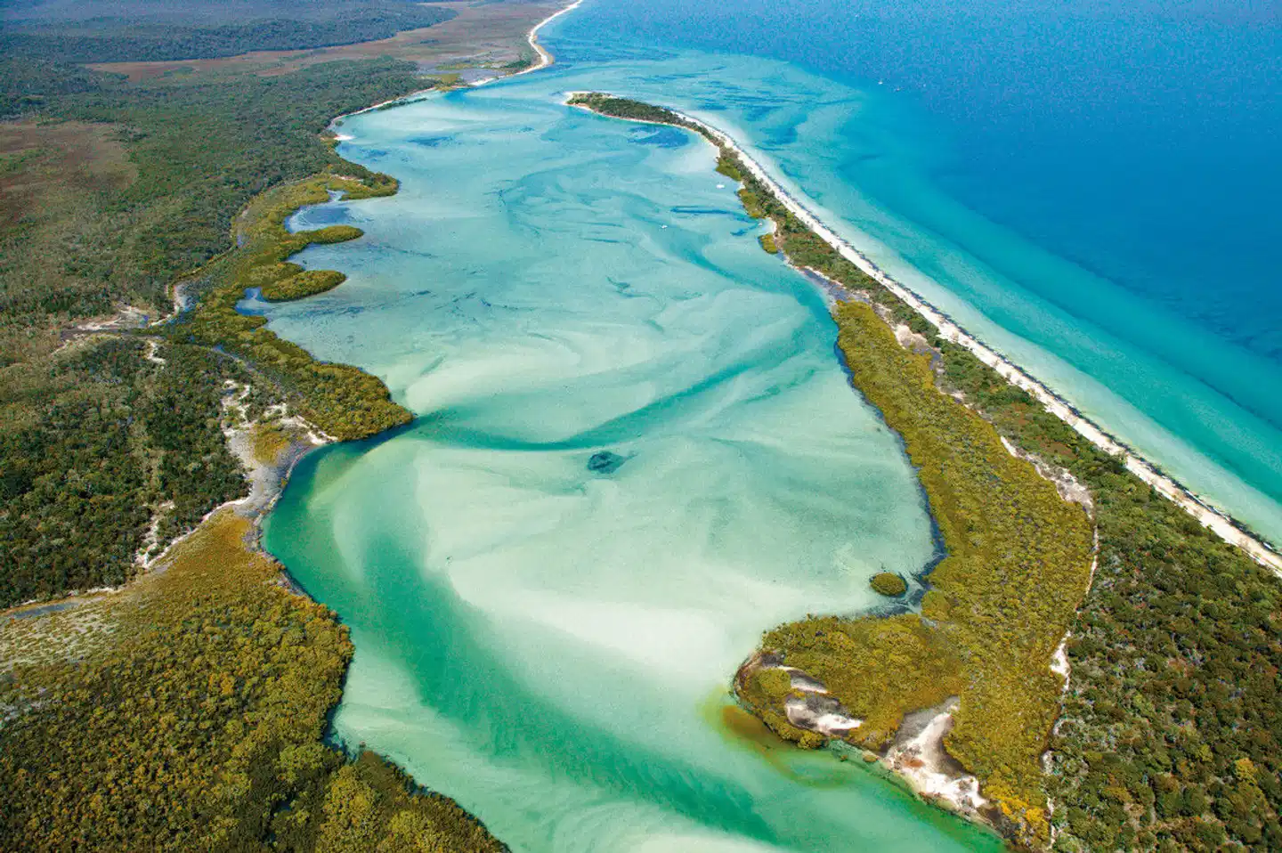 Kaleidoskop Australien Landkarte