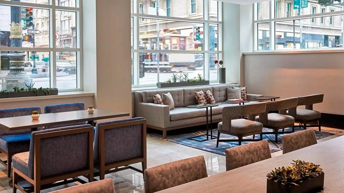 San Francisco Marriott Union Square Lobby
