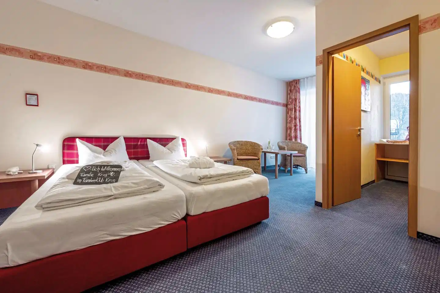 Mein Krug Familotel Fichtelgebirge Wohnbeispiel