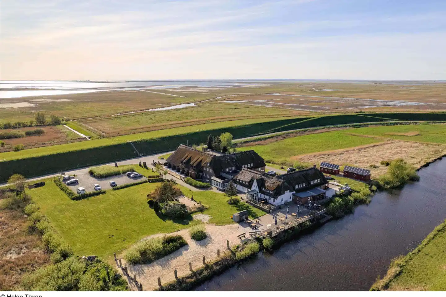Nordsee-Hotel Arlau-Schleuse Landschaft