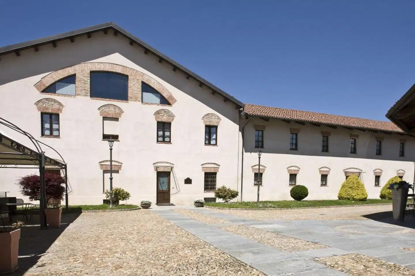 Albergo La Corte Albertina Aussenansicht