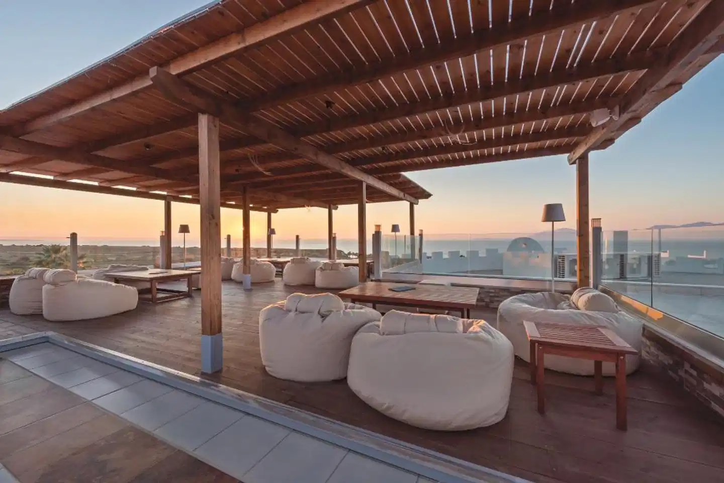 Kouros Palace Hotel Terrasse