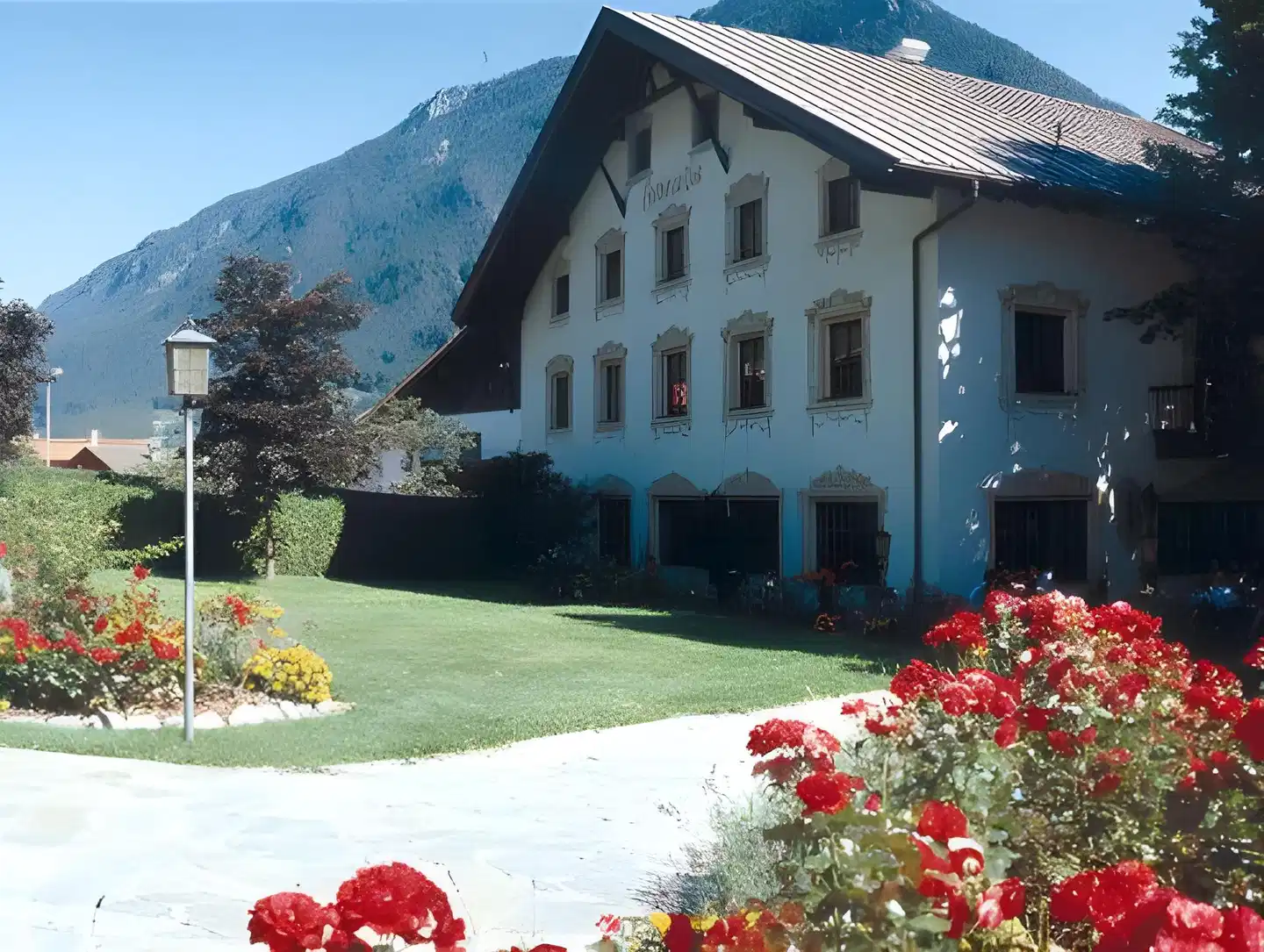 Posthotel Pfunds Aussenansicht