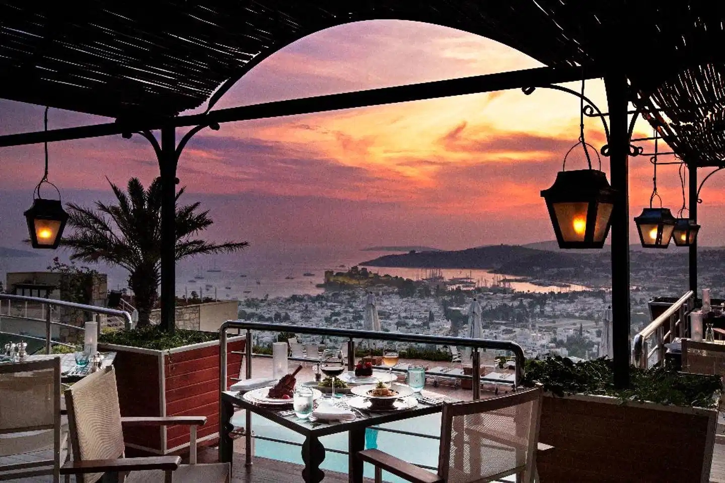 The Marmara Bodrum Terrasse