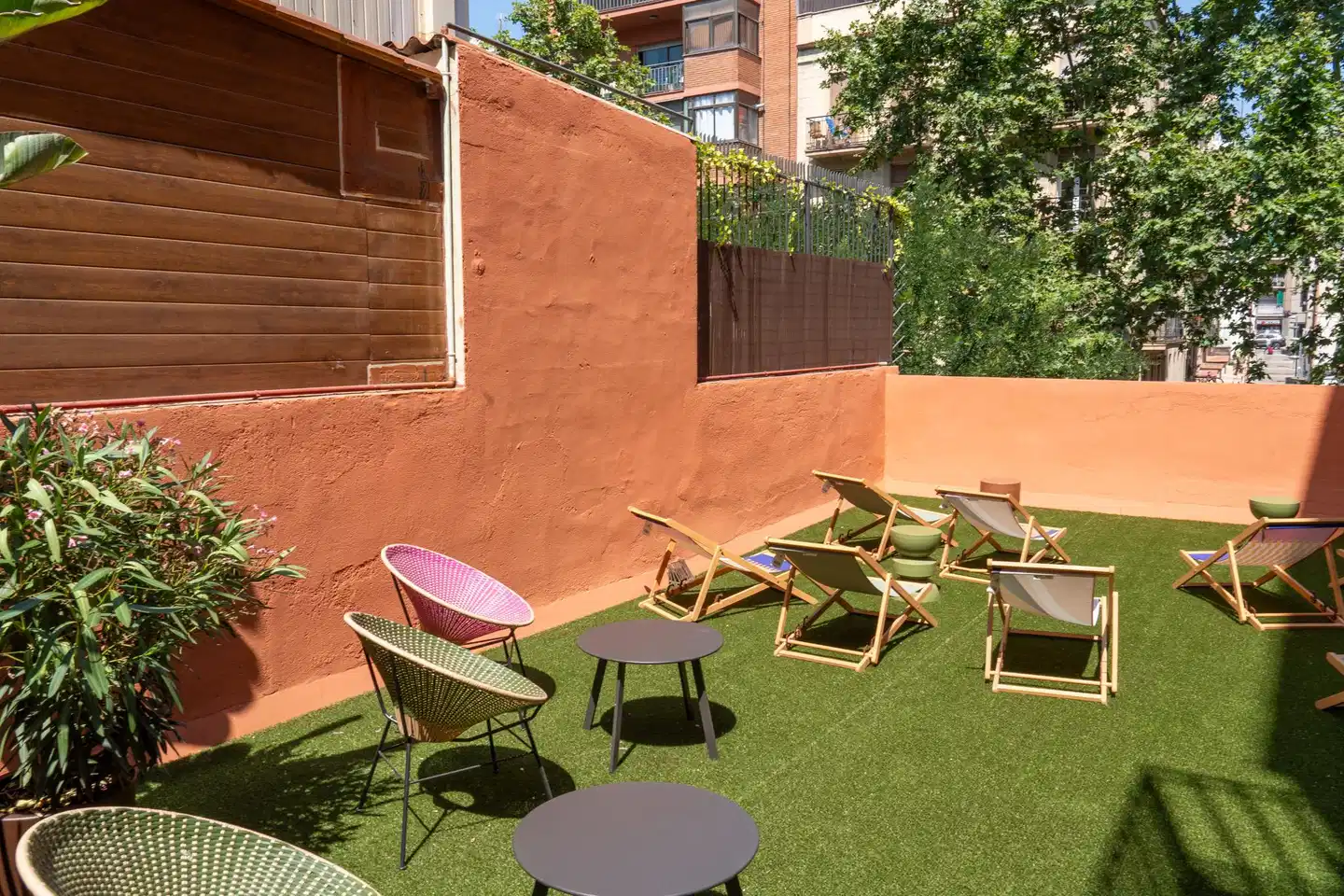 H Top BCN City (ehem. Medium Abalon) Terrasse