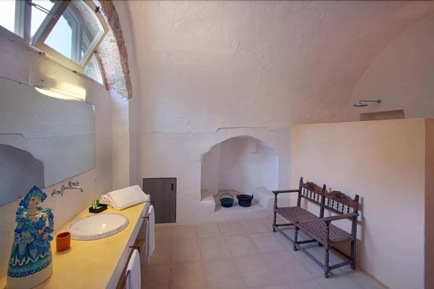 Masseria Li Foggi Badezimmer
