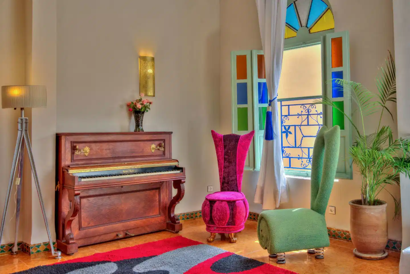 Riad La Villa Bleue Lobby