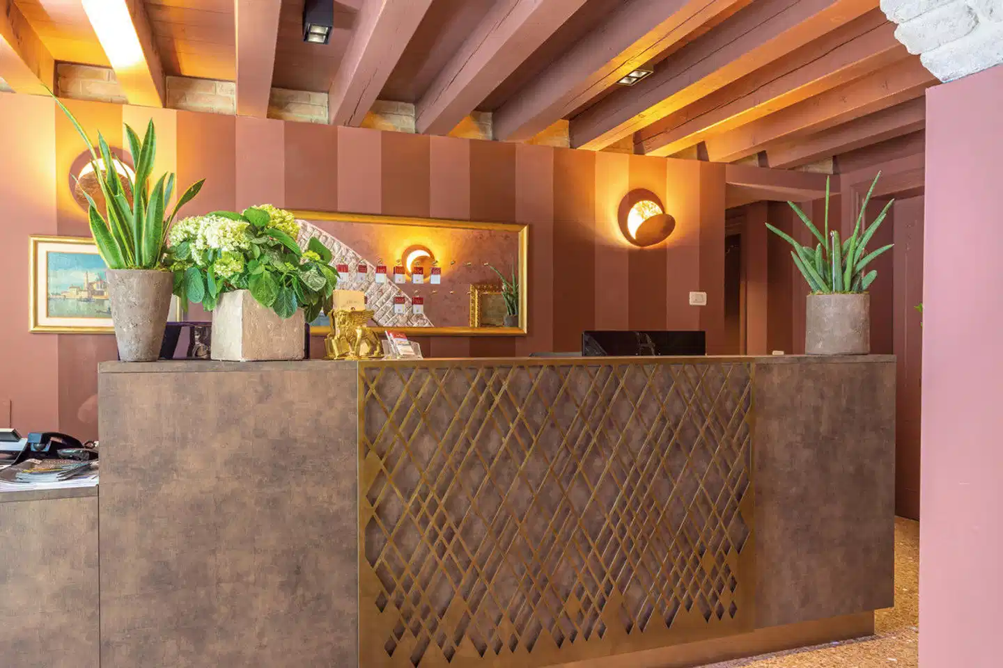 Hotel Tiziano Lobby