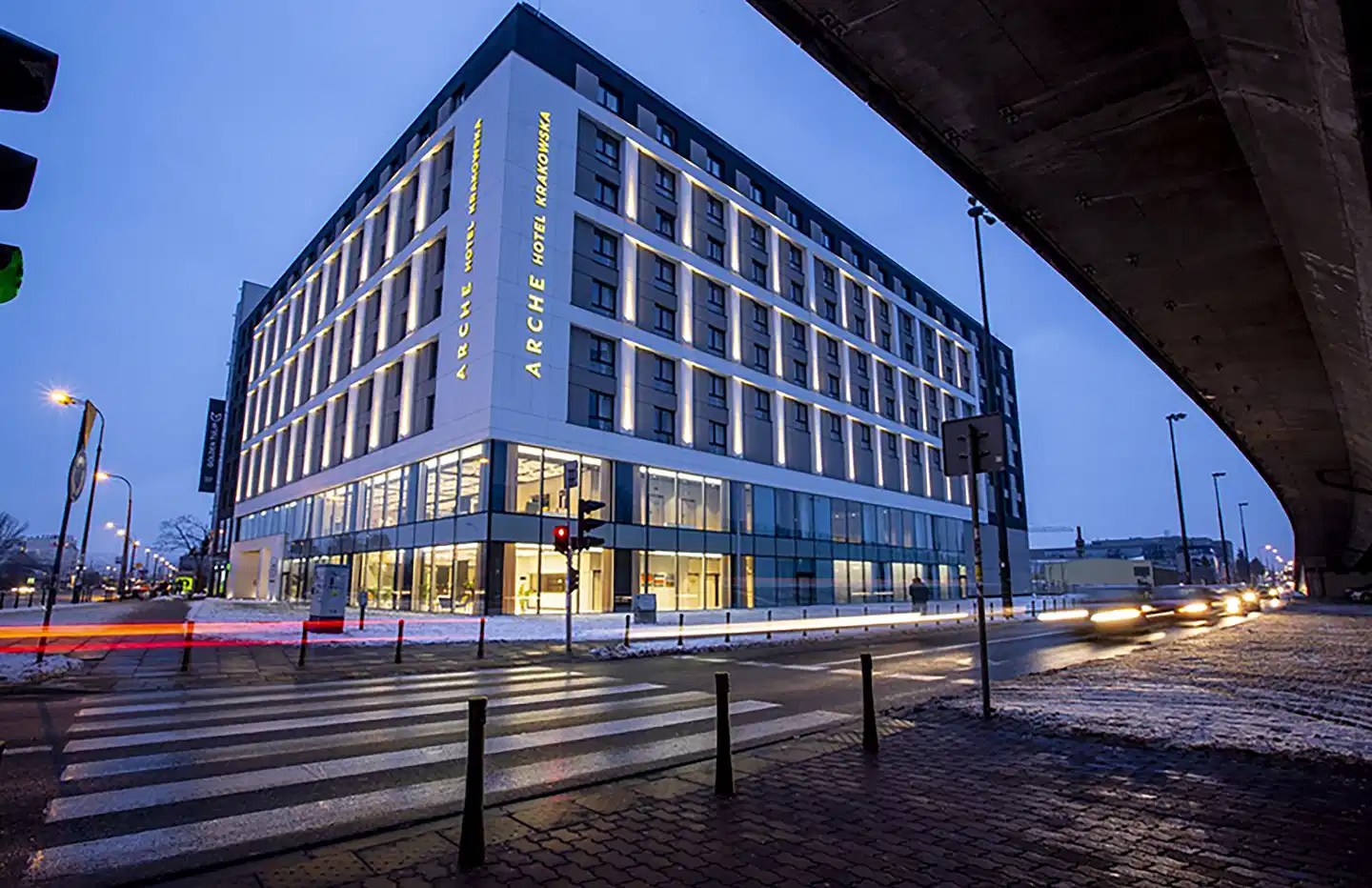 Arche Hotel Krakowska Aussenansicht