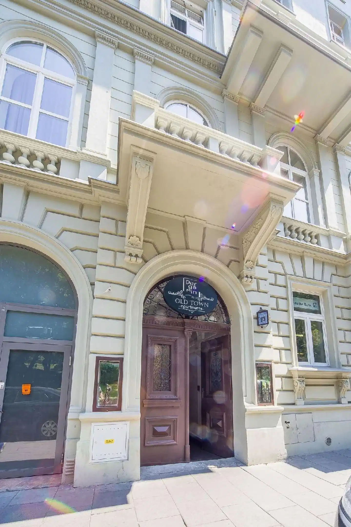 Pergamin Old Town Apartments Aussenansicht