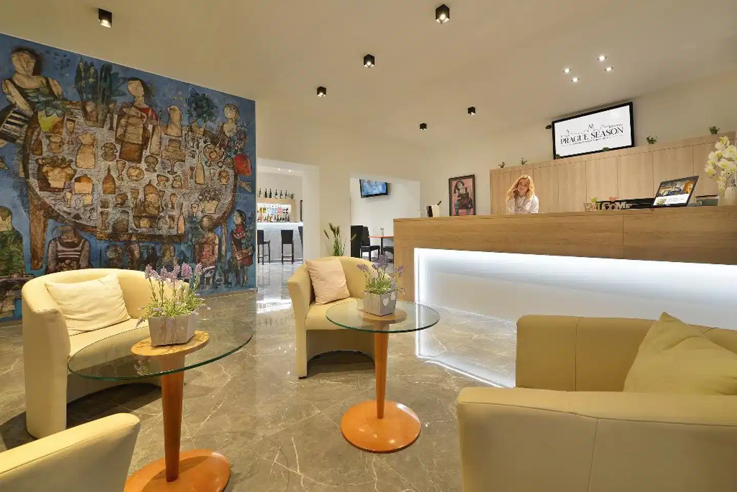 Prague Season Hotel Lobby
