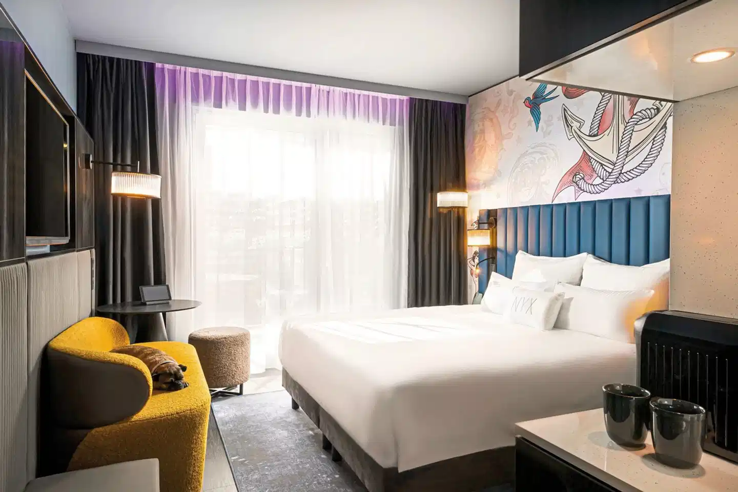 NYX Hotel Hamburg Wohnbeispiel